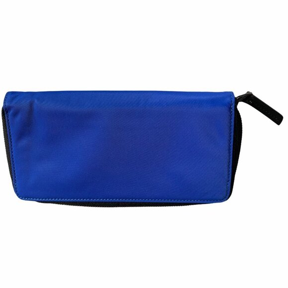 Tumi Vista Zip-around Blue Continental Wallet - Picture 9 of 9
